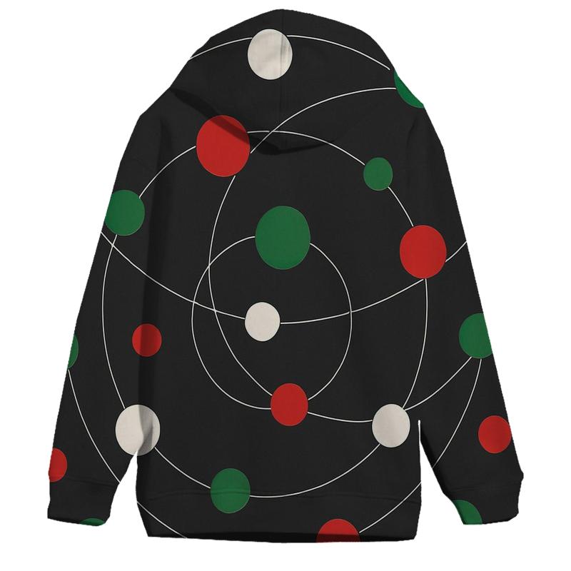 Bauble Orbit Constellation zip-up hoodies