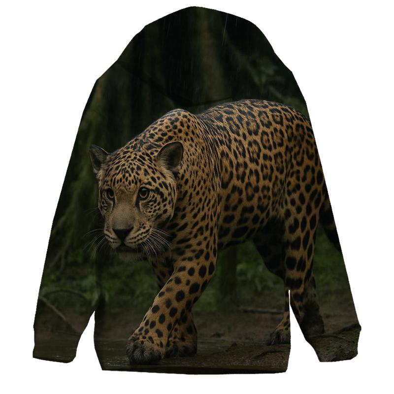 Rain Soaked Jaguar Ambush printed hoodies