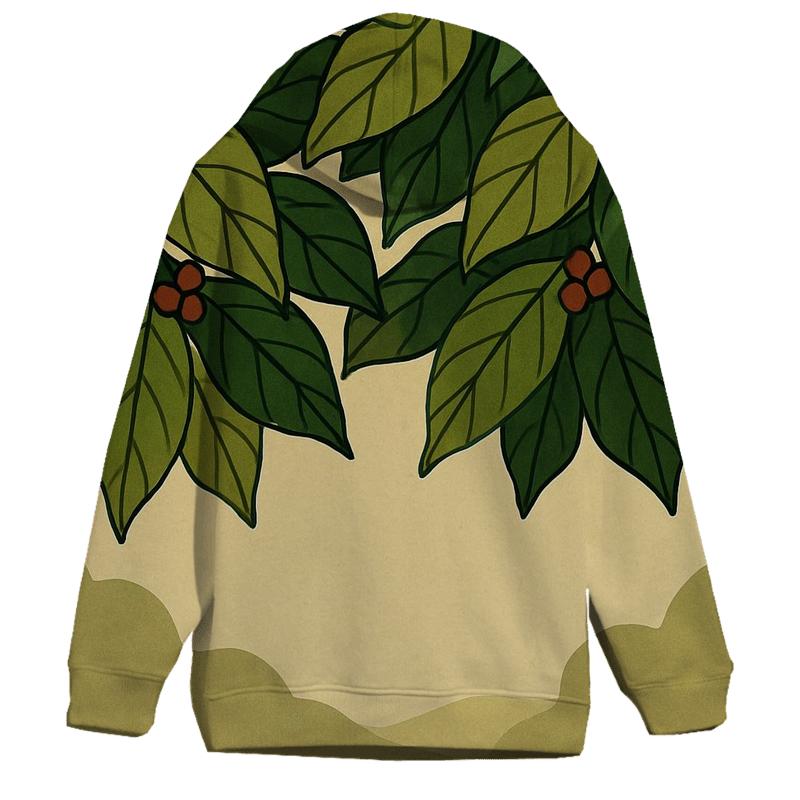 Canopy Coffee Leaves hoodie designs