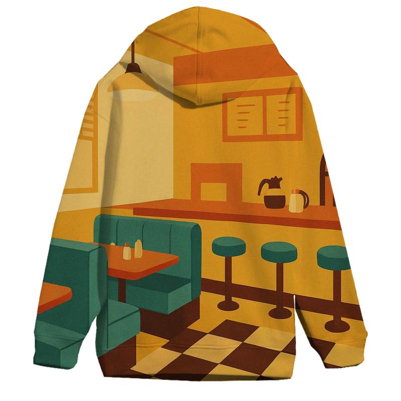 Retro Diner Morning hoodie trends