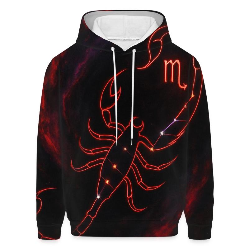 Scorpio Nebula Serpent Tail hoodie designs