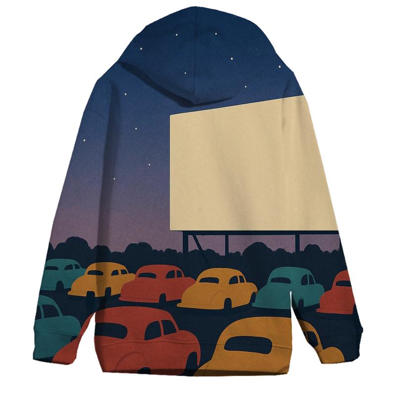 Summer Drive In Cinema lightweight hoodies