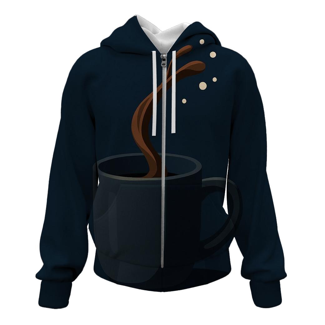 Midnight Pour printed hoodies