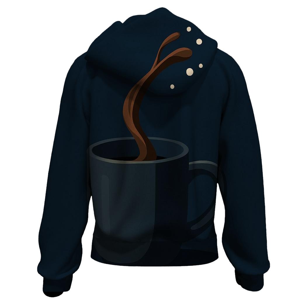 Midnight Pour printed hoodies