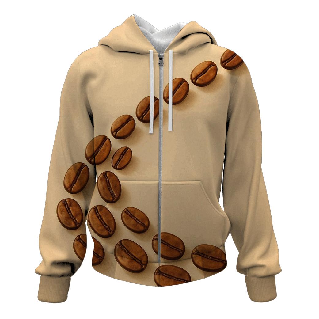 Harvested Beans Arc lightweight hoodies