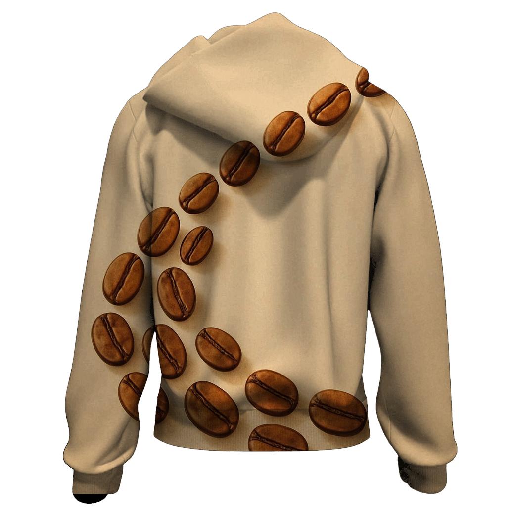 Harvested Beans Arc lightweight hoodies
