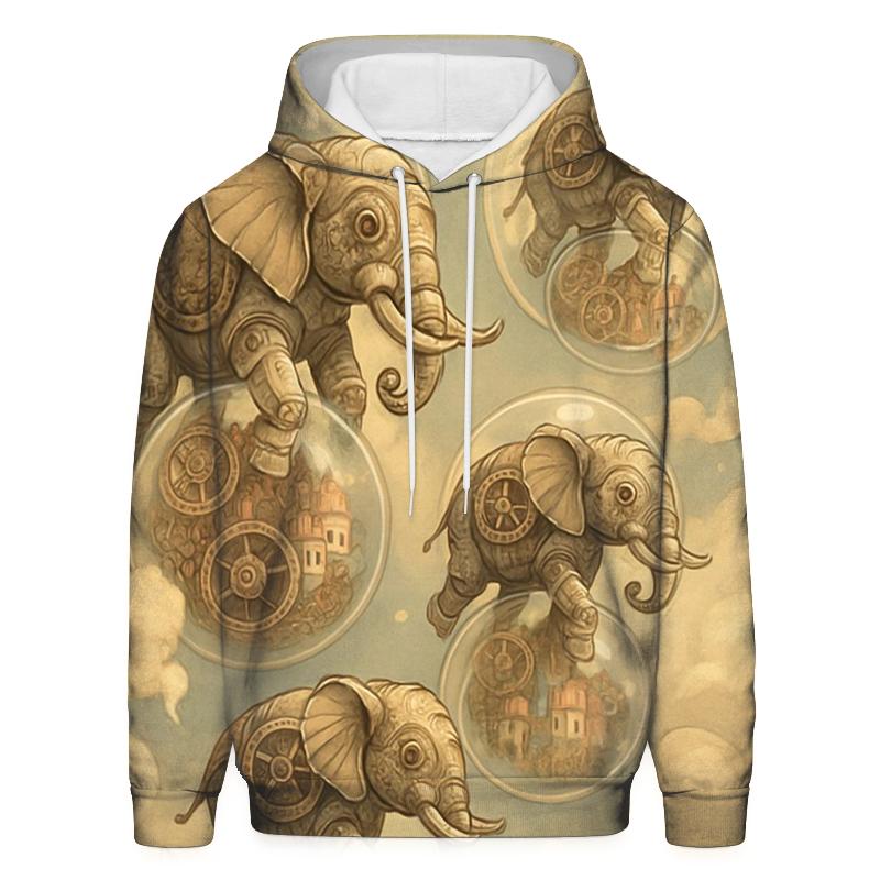 Clockwork Bubble Parade premium hoodies