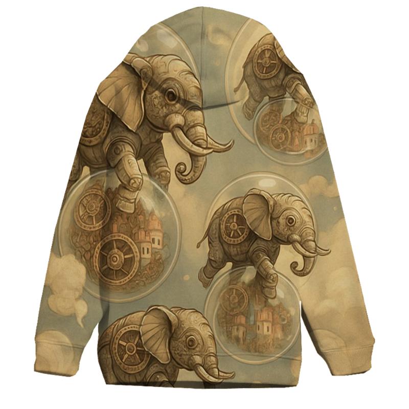 Clockwork Bubble Parade premium hoodies