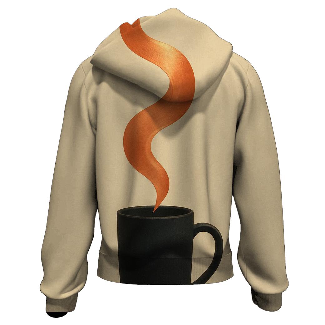 Copper Steam Ribbon hoodie styles