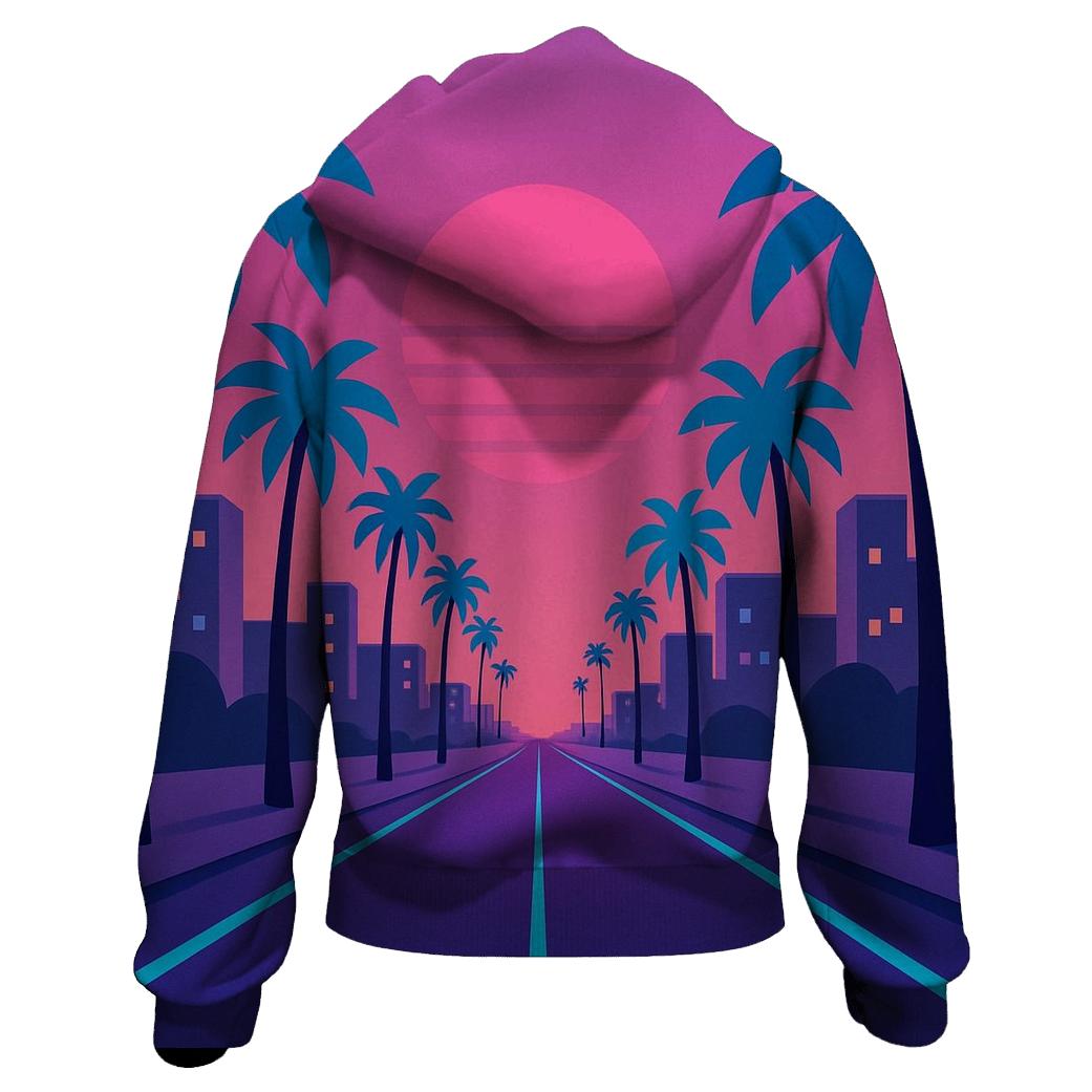 Laser Palm Boulevard hoodie styles
