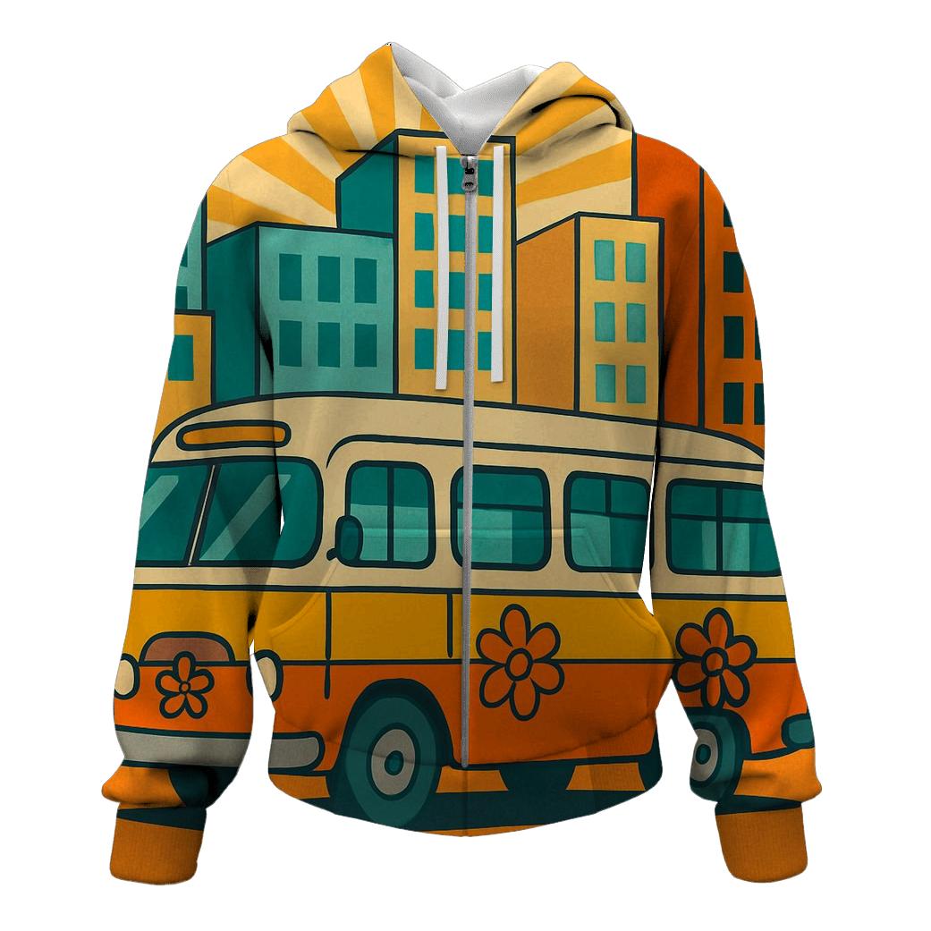 Groove Bus City Ride lightweight hoodies