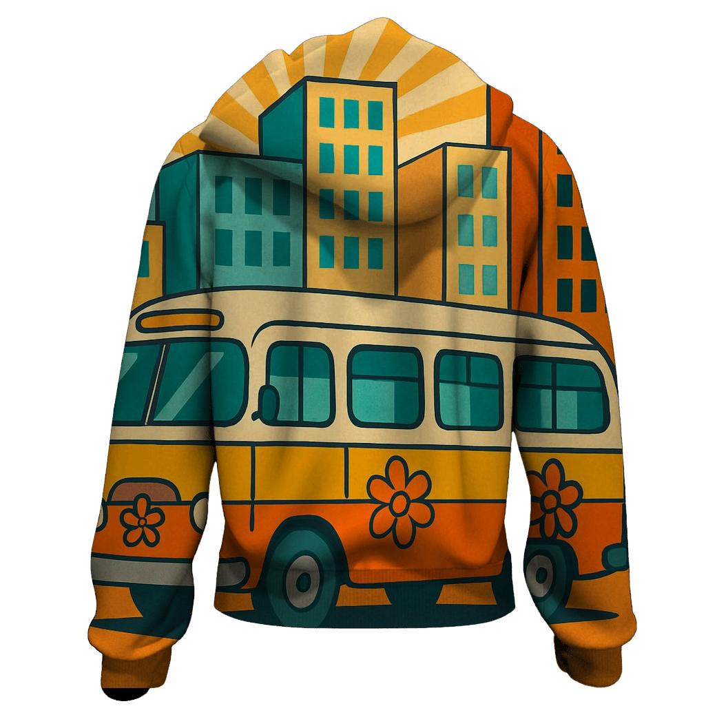 Groove Bus City Ride lightweight hoodies