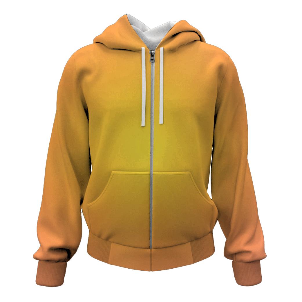 Citrus Sky Bloom heavyweight hoodies
