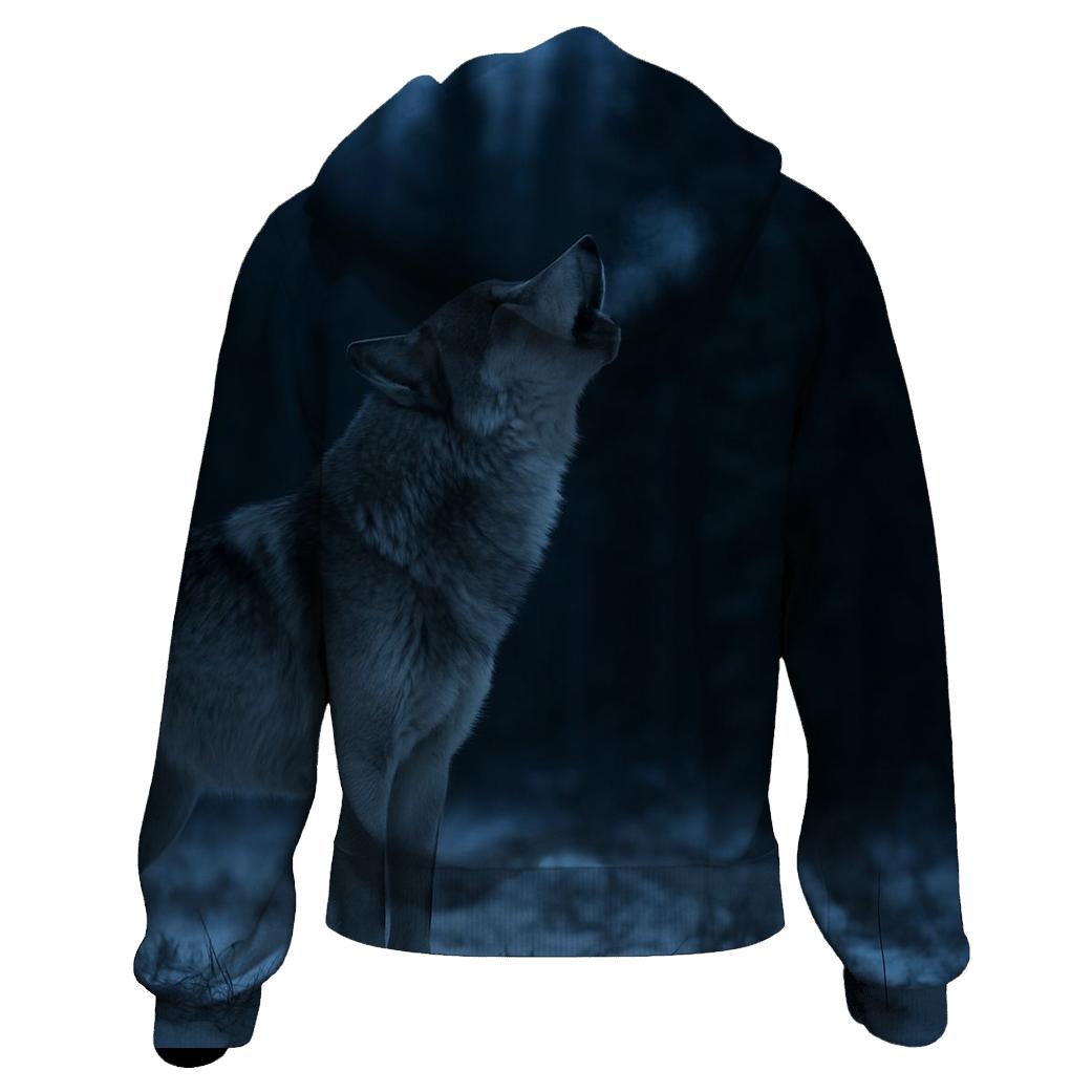 Blue Hour Wolf Chorus custom hoodies