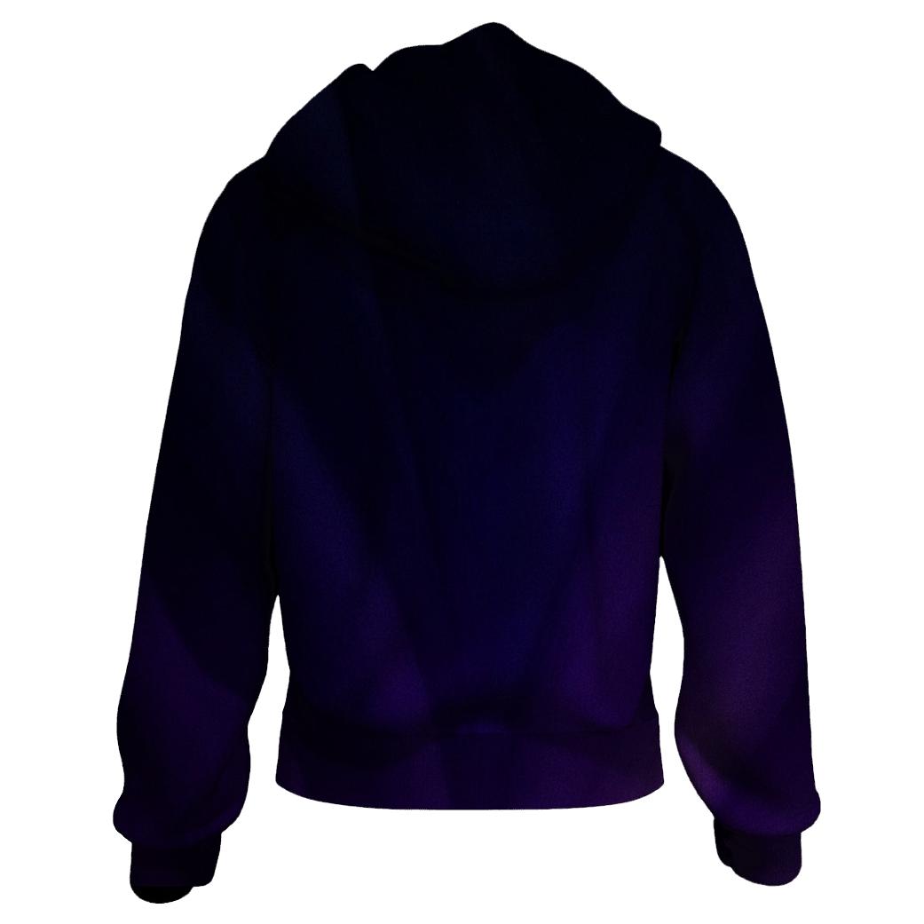 Midnight Orchid Fade pullover hoodies