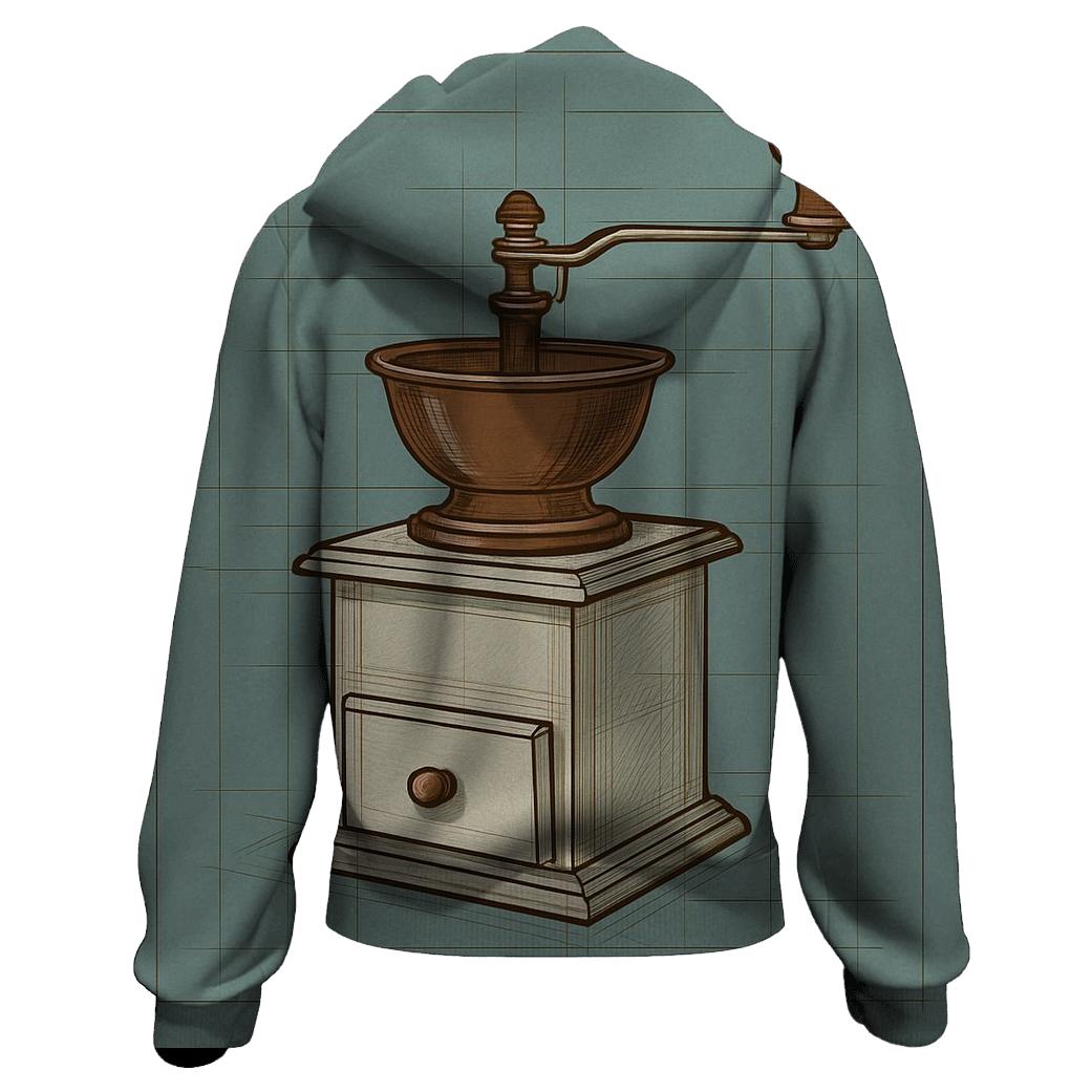 Vintage Mill Blueprint pullover hoodies