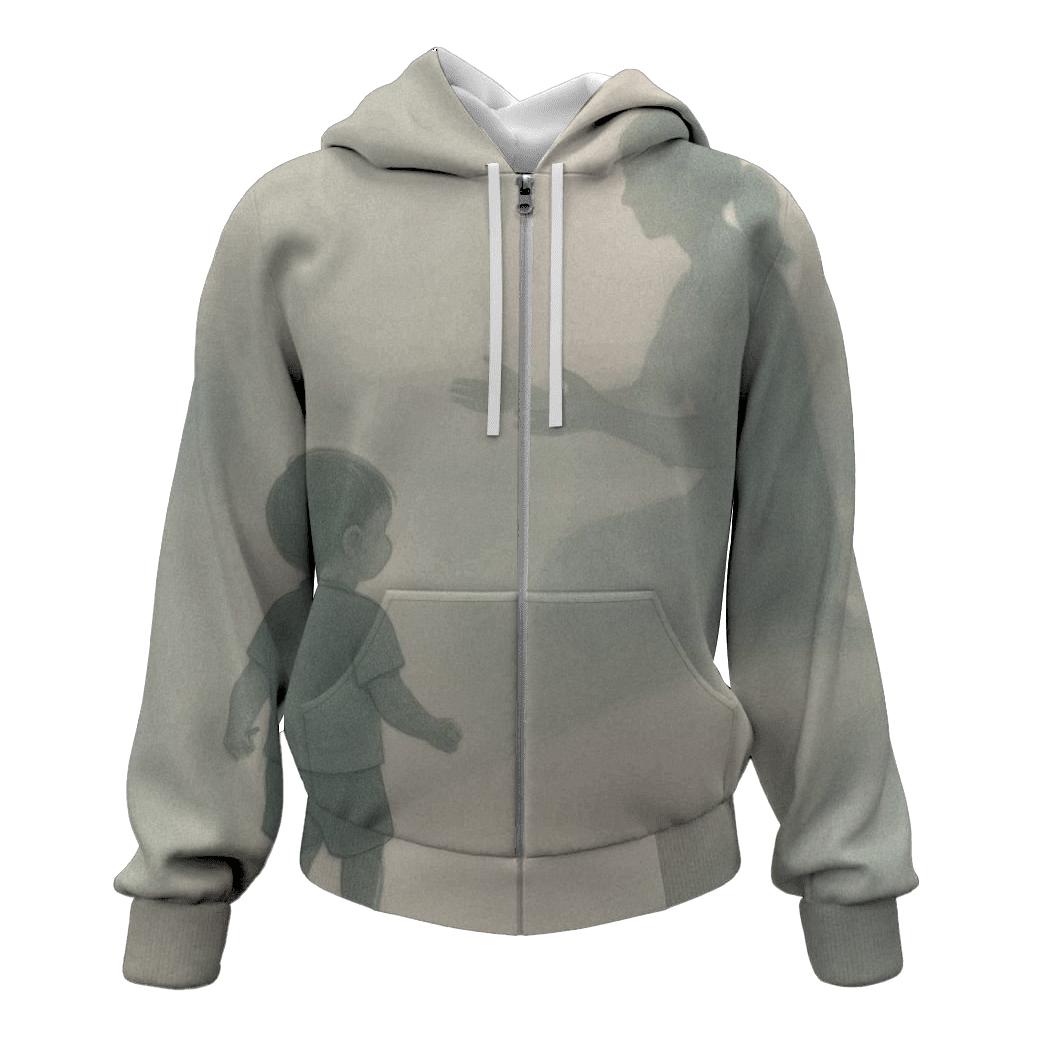 The Quiet Hero Behind Every First Step graphic hoodies