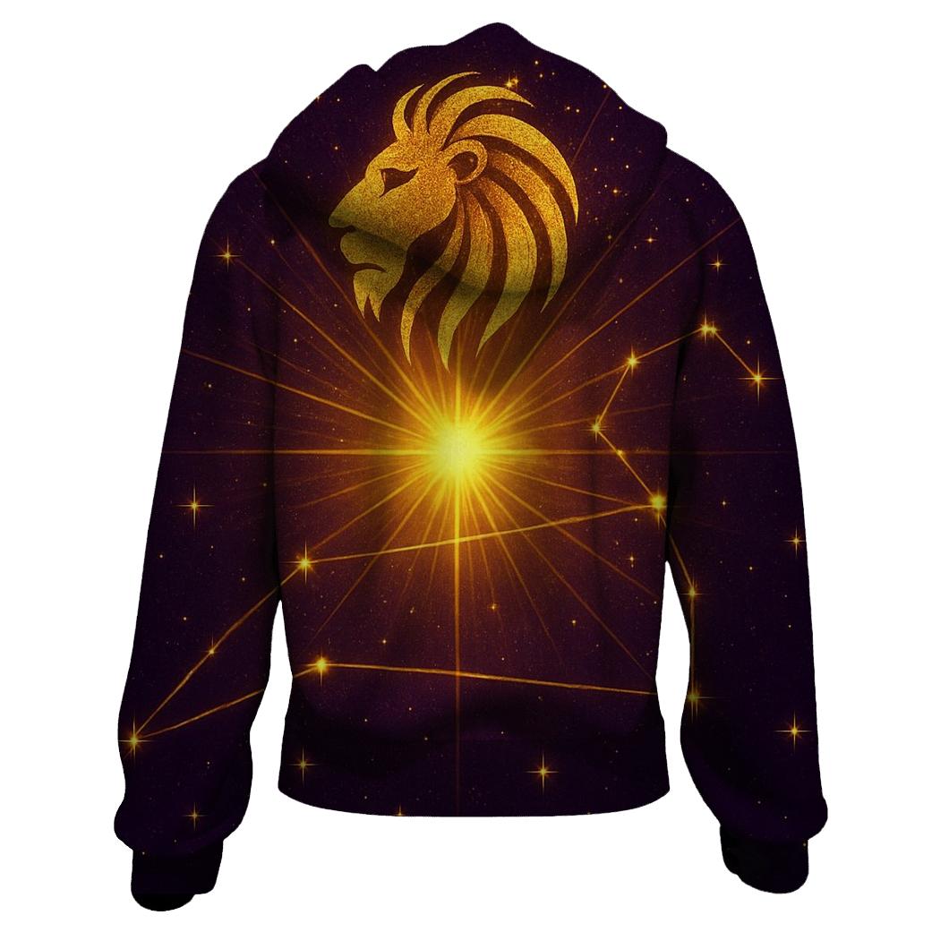 Leo Solar Crown Constellation hoodie trends