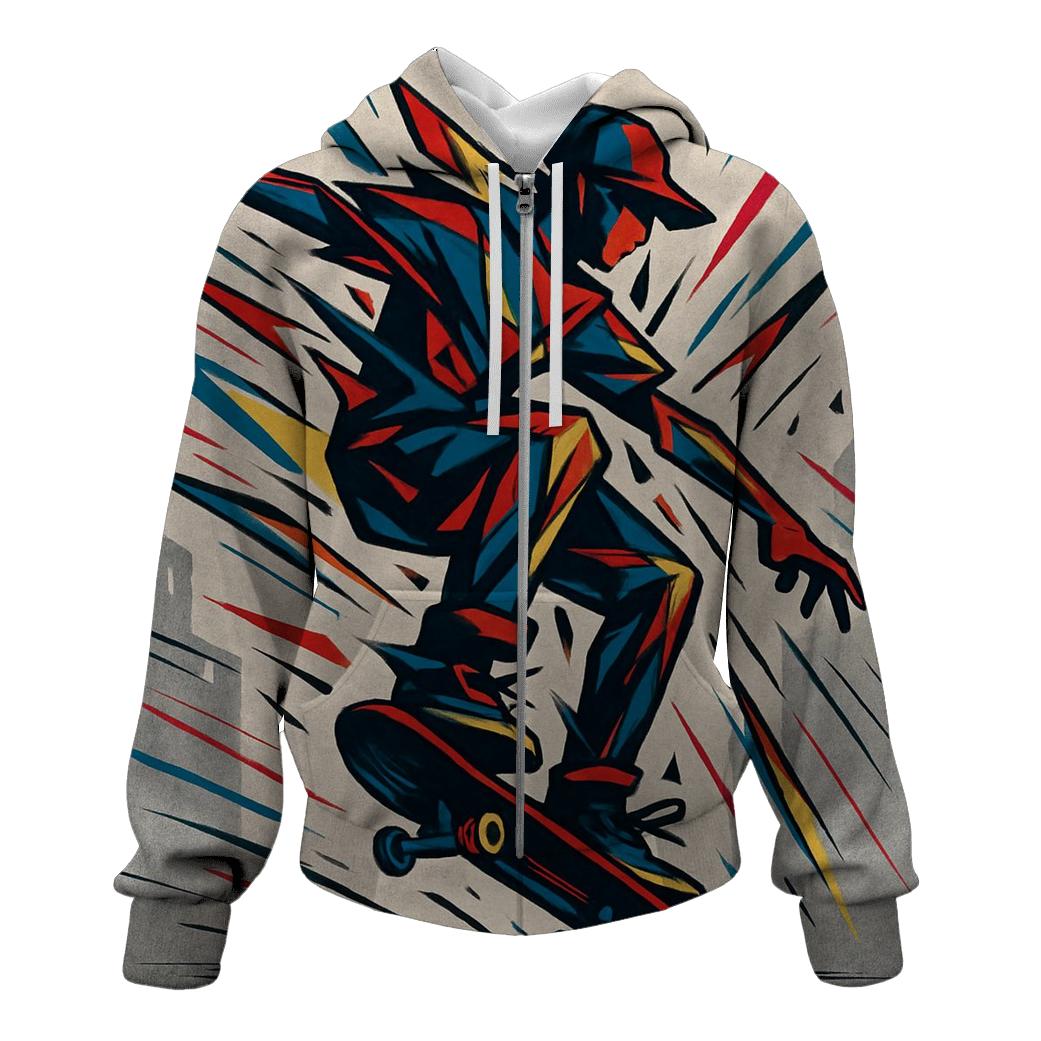 Kaleidoscope Street Skater premium hoodies