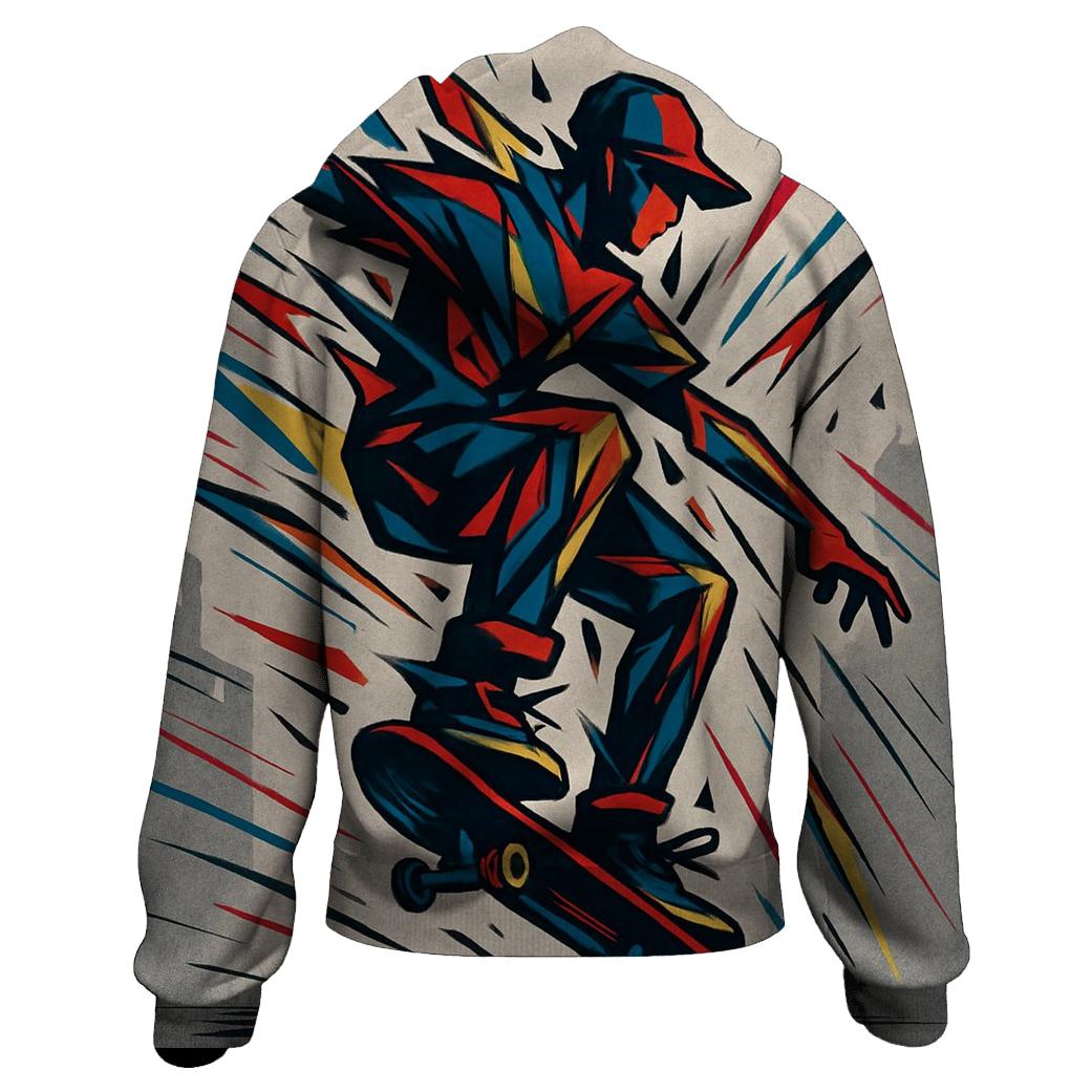 Kaleidoscope Street Skater premium hoodies