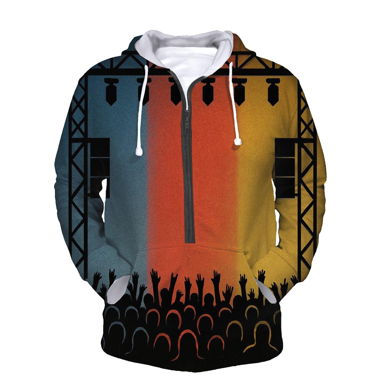 Chromatic Stage Silhouettes hoodies fashion