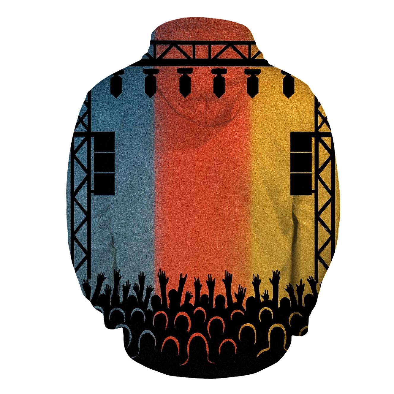 Chromatic Stage Silhouettes hoodies fashion