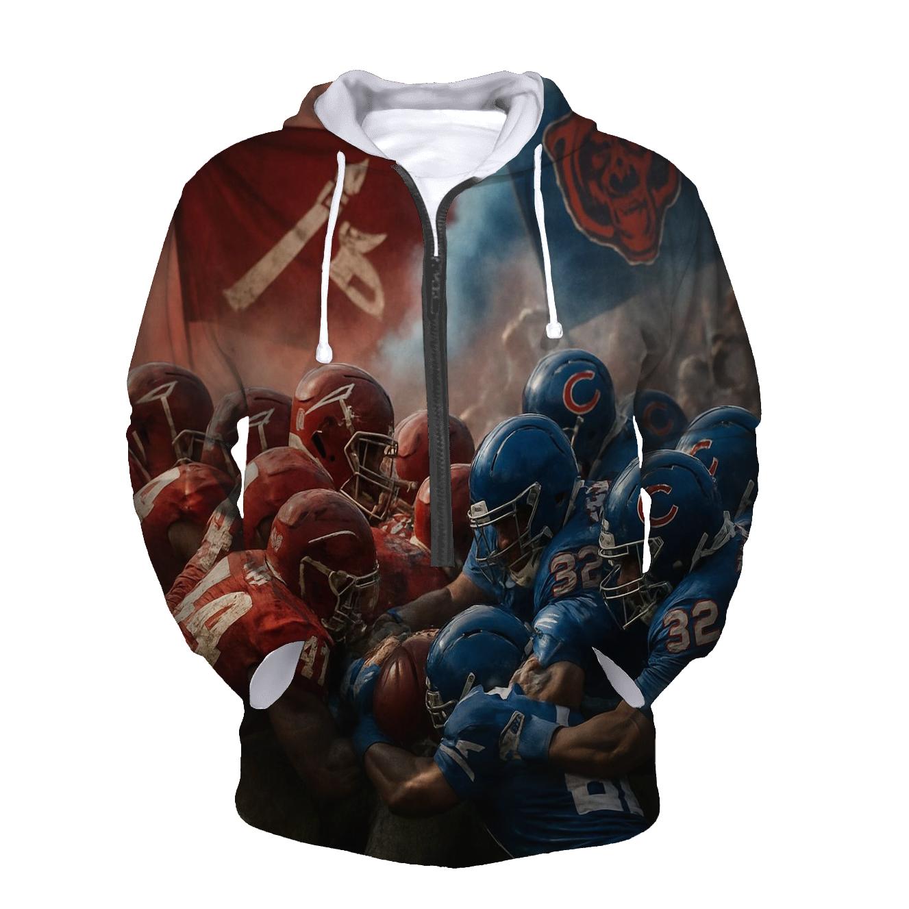 Halftime Siege Of The Endzone graphic hoodies