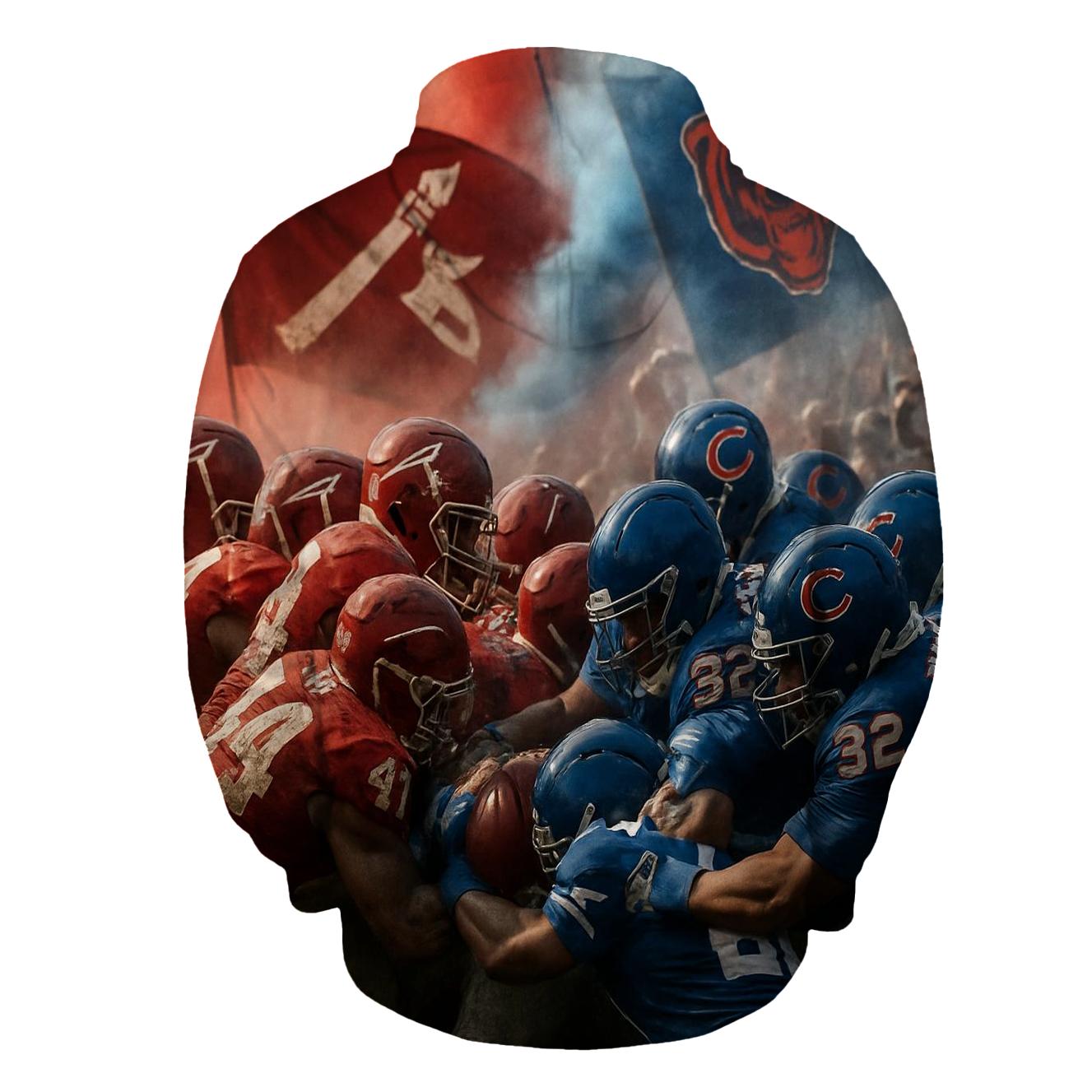 Halftime Siege Of The Endzone graphic hoodies