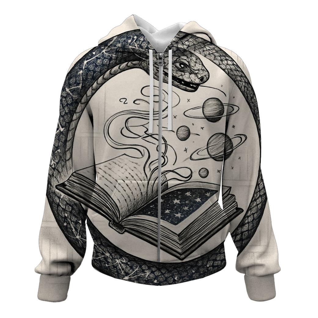 Astral Library Ouroboros heavyweight hoodies