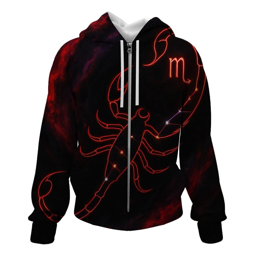 Scorpio Nebula Serpent Tail hoodie styles