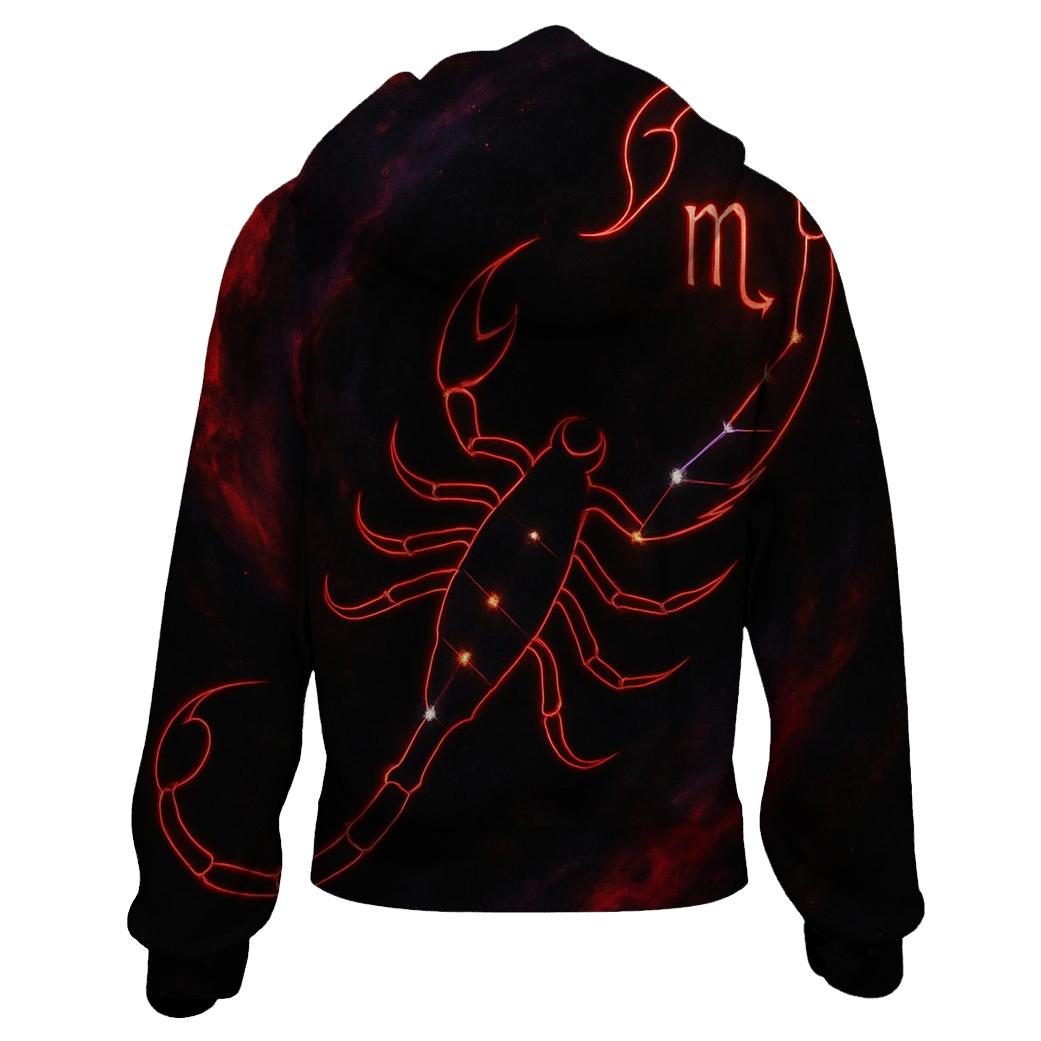Scorpio Nebula Serpent Tail hoodie styles