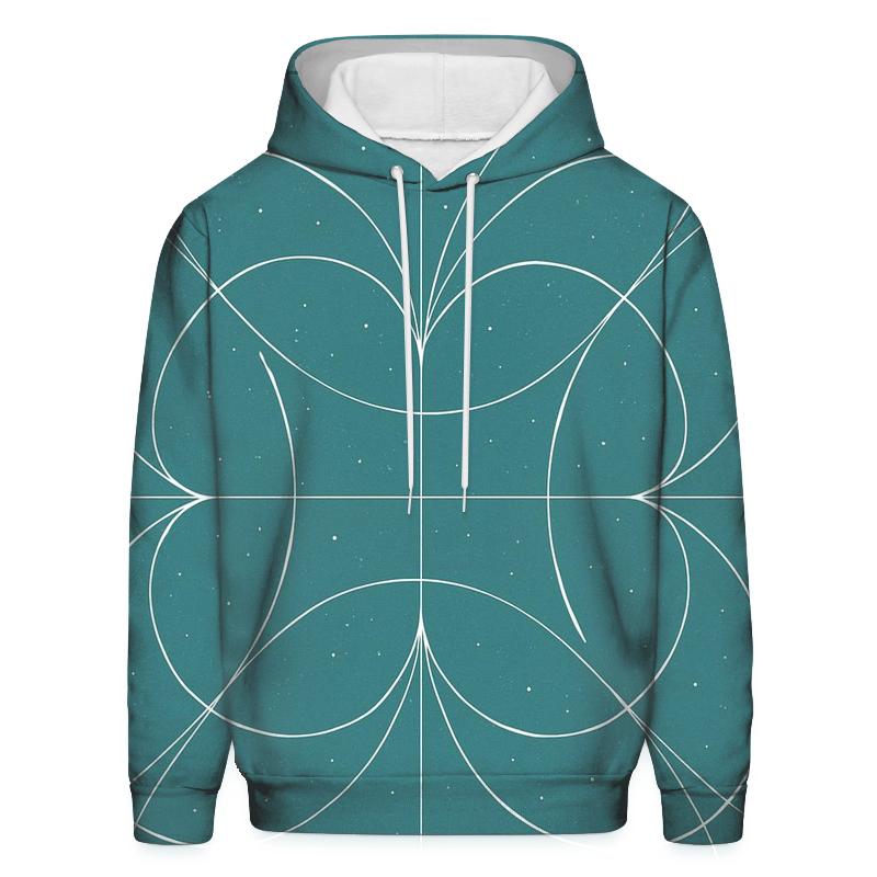 Gravitational Lens Arc Net heavyweight hoodies