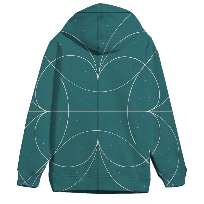 Gravitational Lens Arc Net heavyweight hoodies