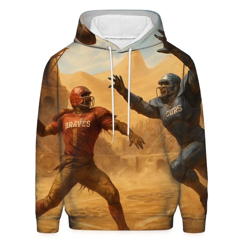 Desert Rivalry At The Fifty heavyweight hoodies