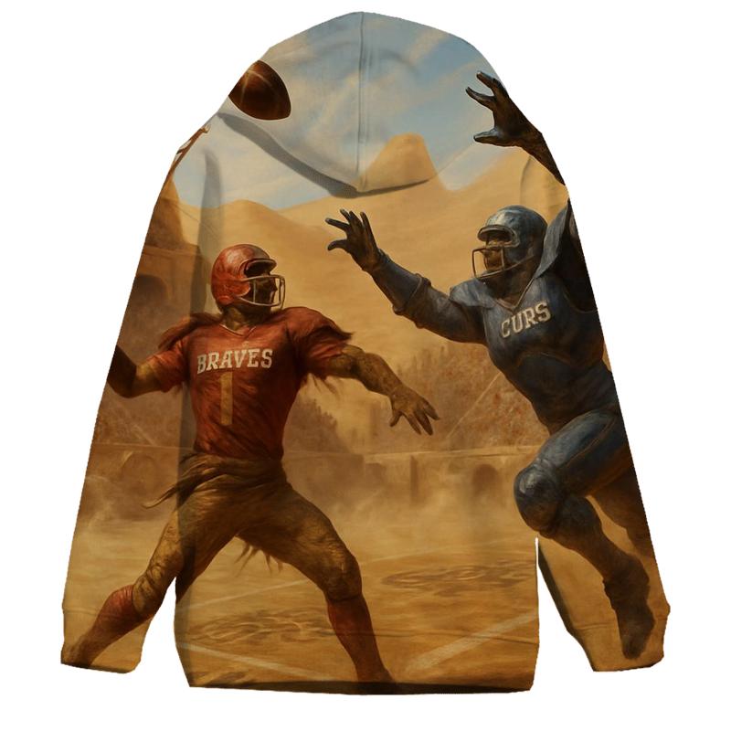 Desert Rivalry At The Fifty heavyweight hoodies