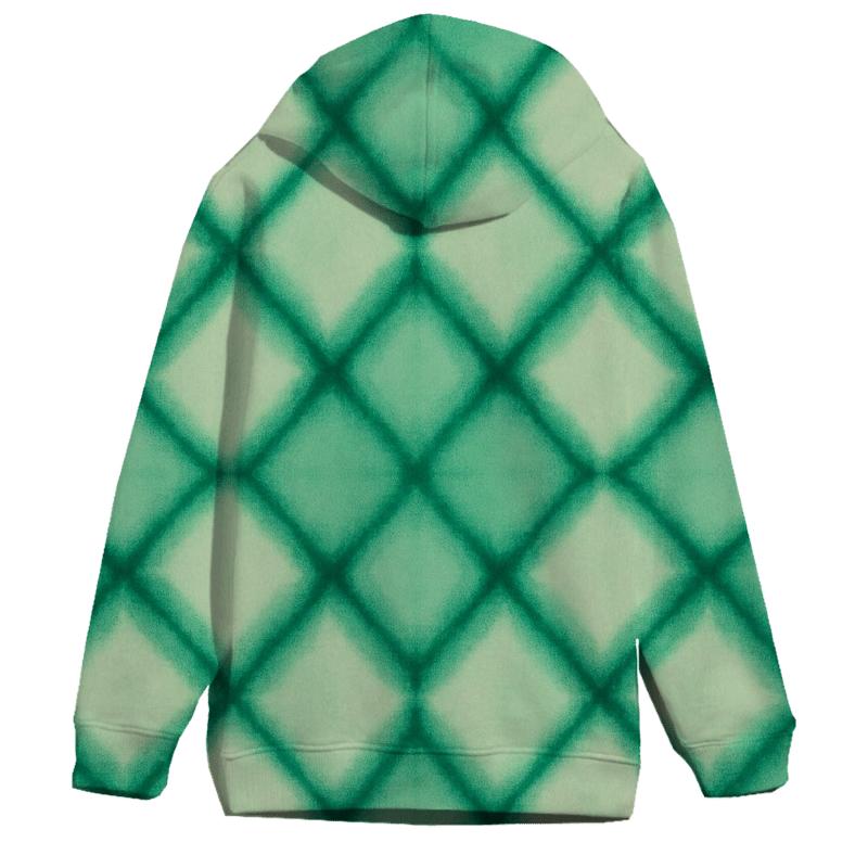 Jade Itajime Diamond Grid hoodie trends