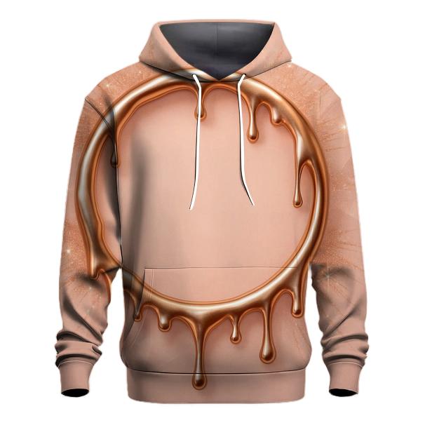 Rose Quartz Drip Halo designer hoodies
