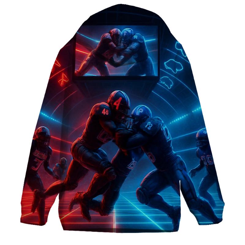 Neon Night Dome Showdown designer hoodies