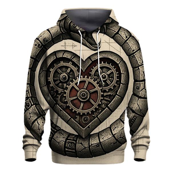 Mechanical Heart Ouroboros hoodies fashion