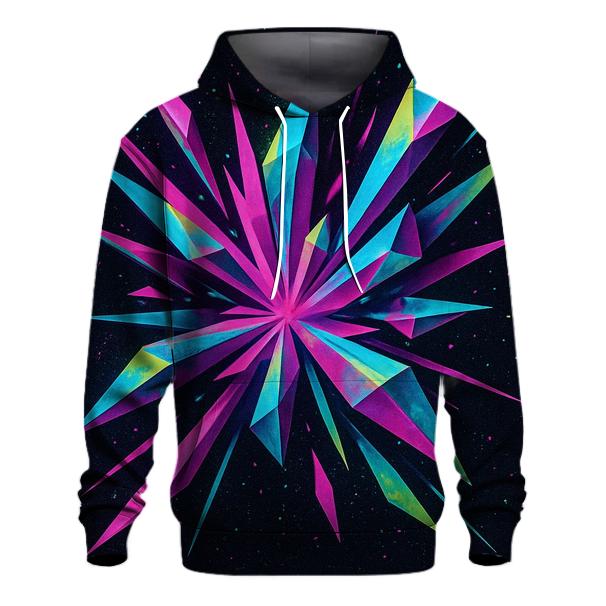 Neon Prism Stardust heavyweight hoodies