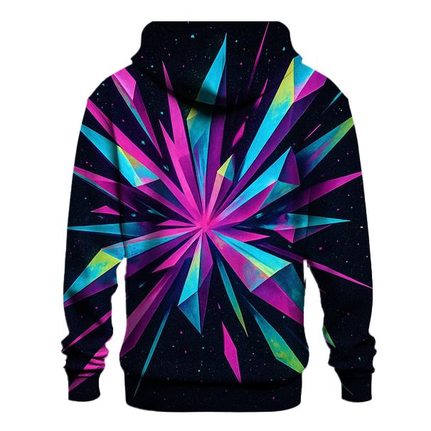 Neon Prism Stardust heavyweight hoodies
