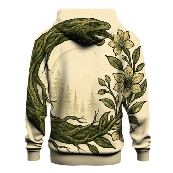 Forest Spirit Ouroboros hoodie styles