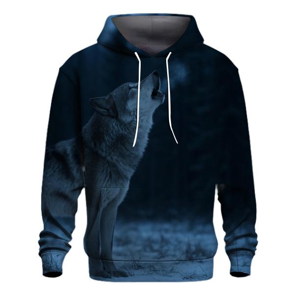 Blue Hour Wolf Chorus premium hoodies