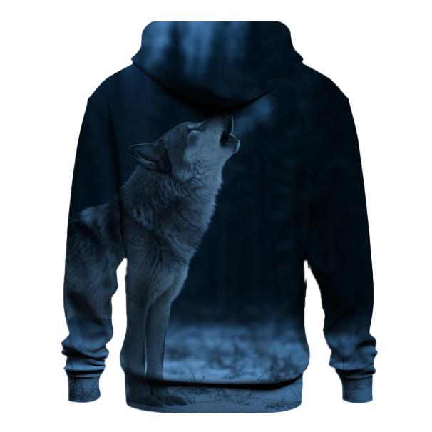 Blue Hour Wolf Chorus premium hoodies