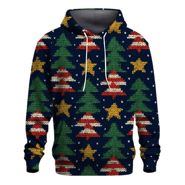 Peppermint Forest Star Ladder Design pullover hoodies