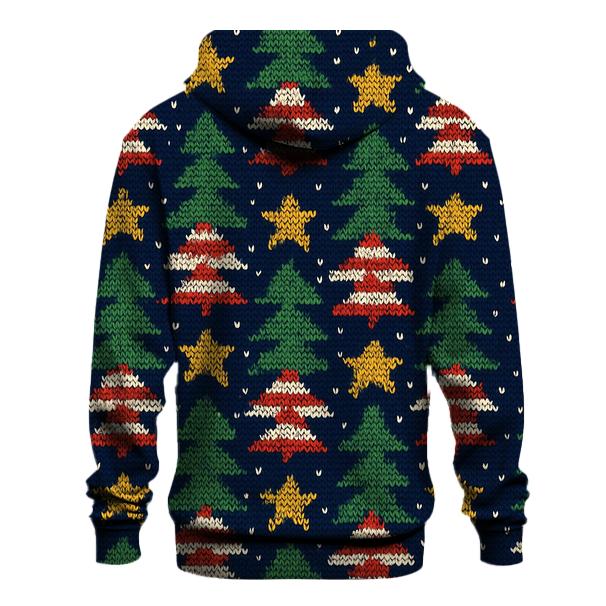Peppermint Forest Star Ladder Design pullover hoodies