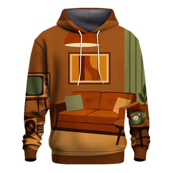 Seventies Living Room Chill heavyweight hoodies