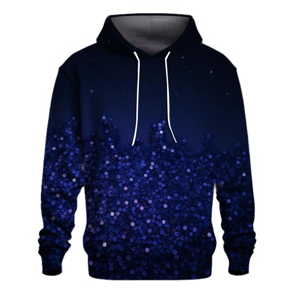 Midnight Sequin Horizon custom hoodies