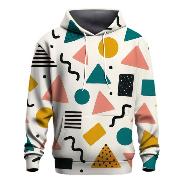 Memphis Pop Geometry hoodie designs