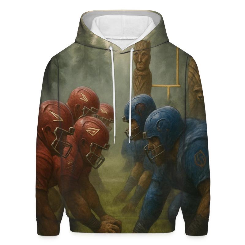 Forest Edge Battlefield Game printed hoodies